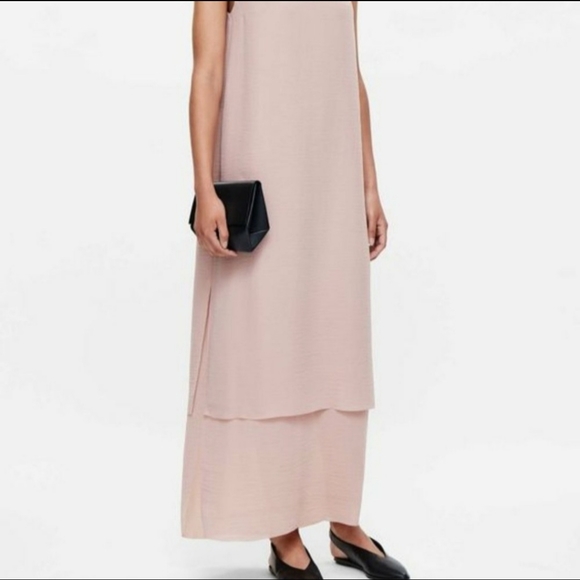 COS Women's Maxi Dress in Soft Pink - Picture 11 of 11